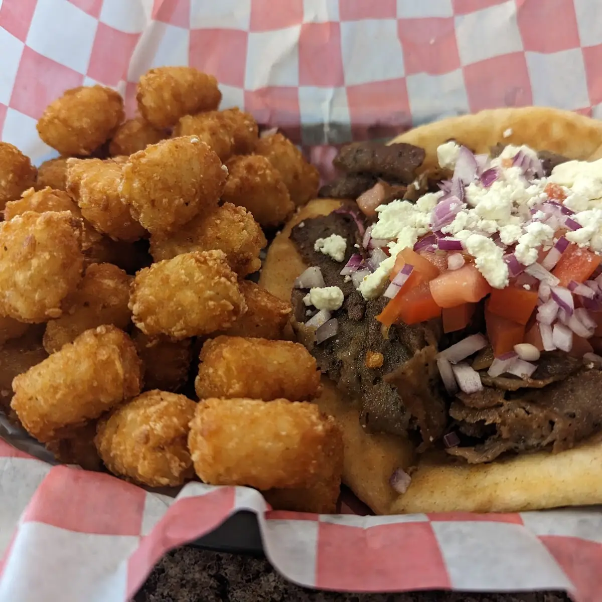 Gyro and Tots