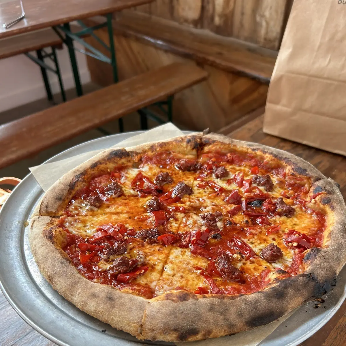 Italian Sausage and Pepper Pizza