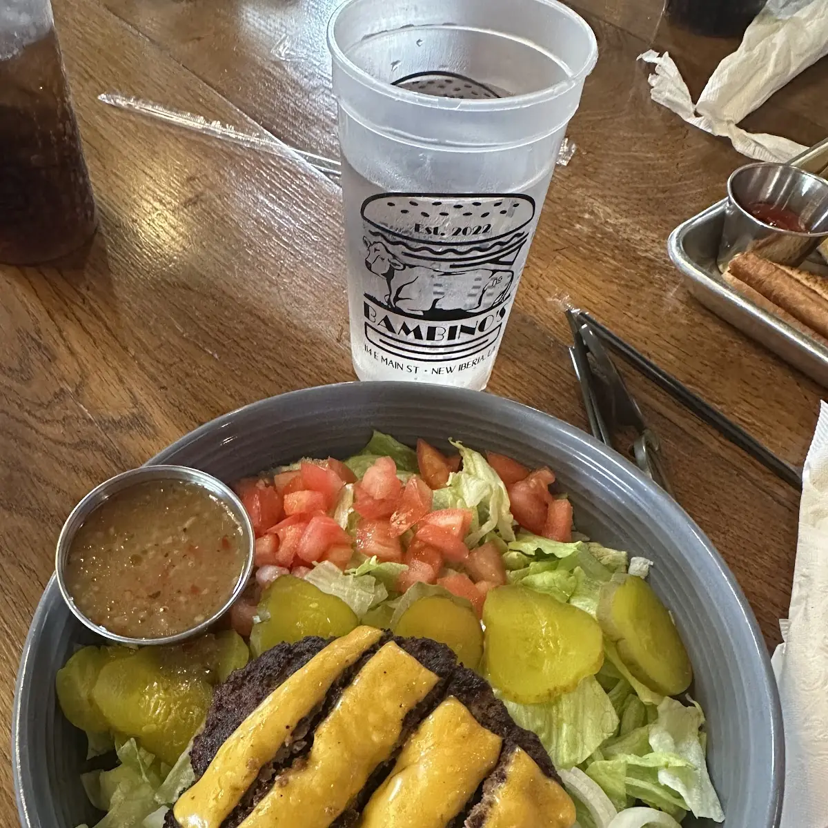 Burger Salad