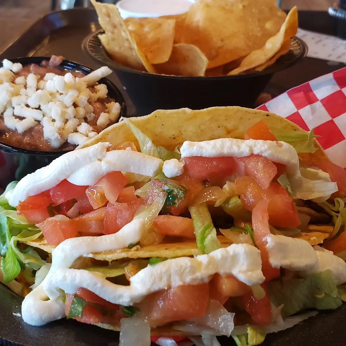 Chicken Tacos Combo