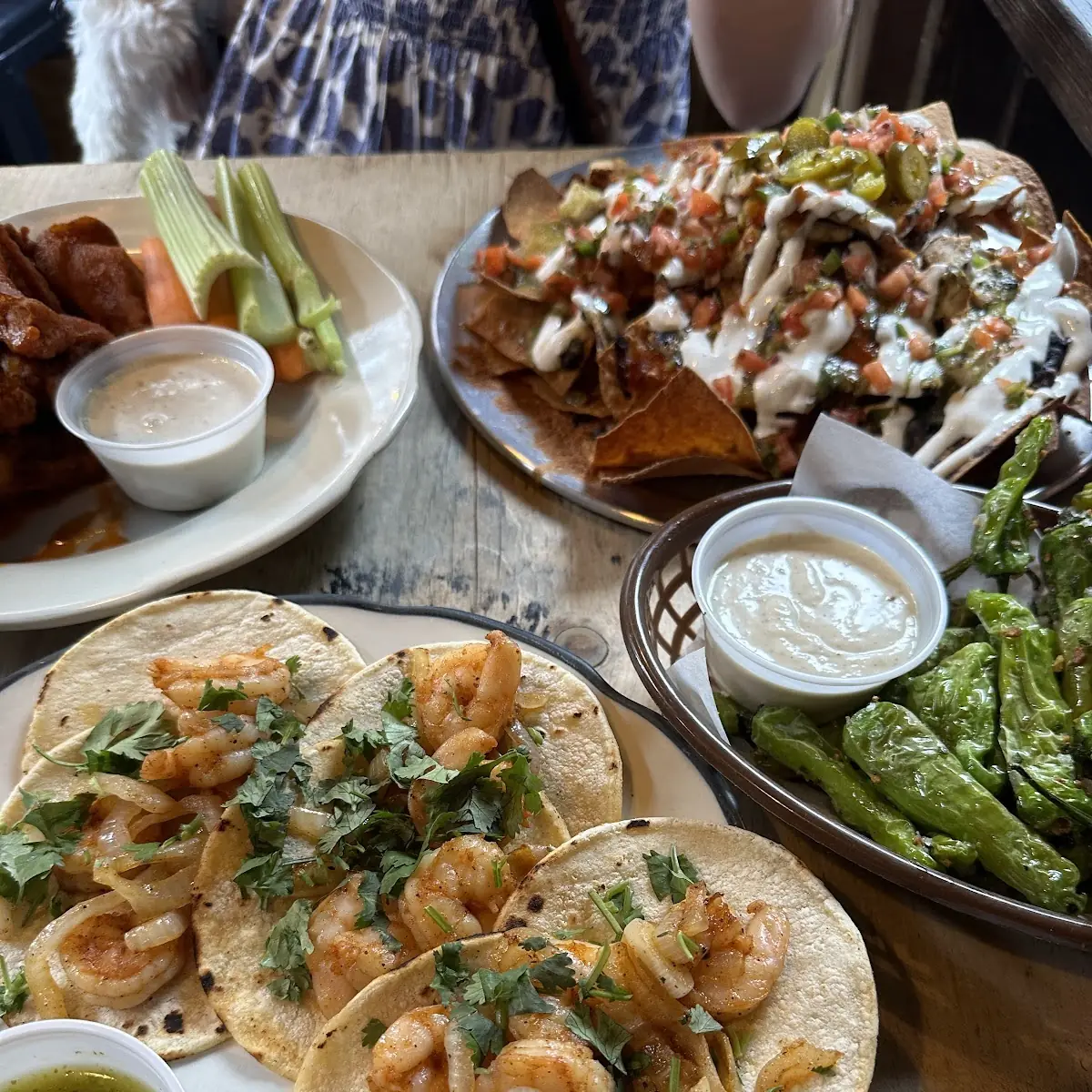 Three Shrimp Street Tacos