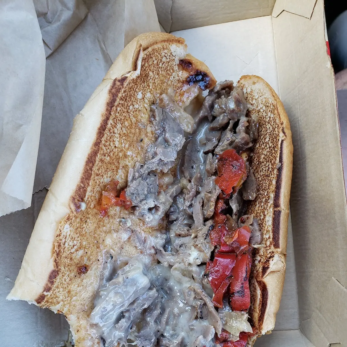 Prime Rib Cheese Steak Hoagie