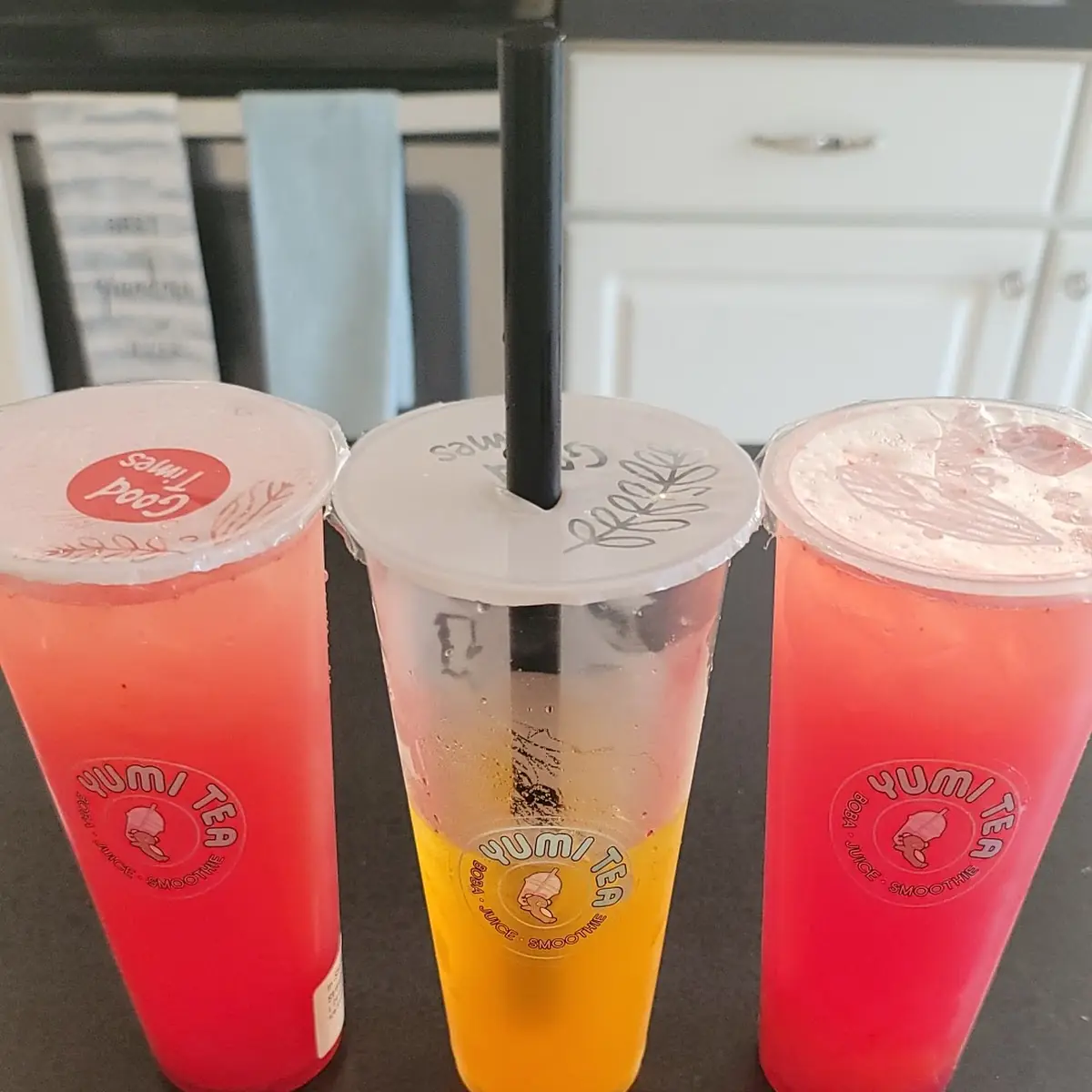 Boba Tea with Popping Boba