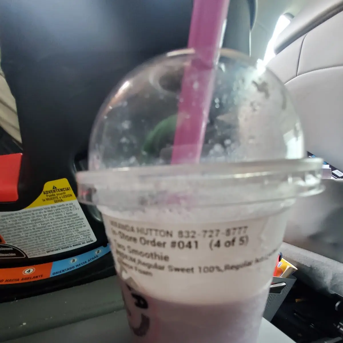 Taro and Cheese Foam