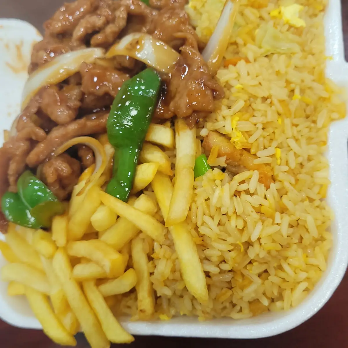 Pepper Steak Combo