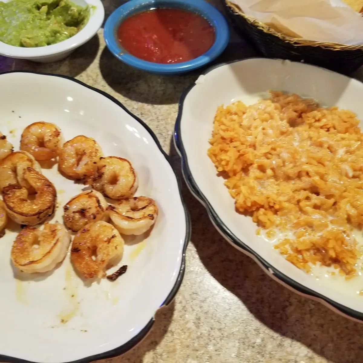 Grillednshrimp Rice with Cheese Sauce