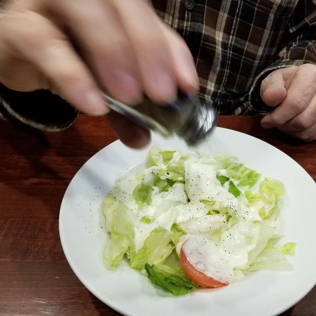 House Salad with Ranch Dressing