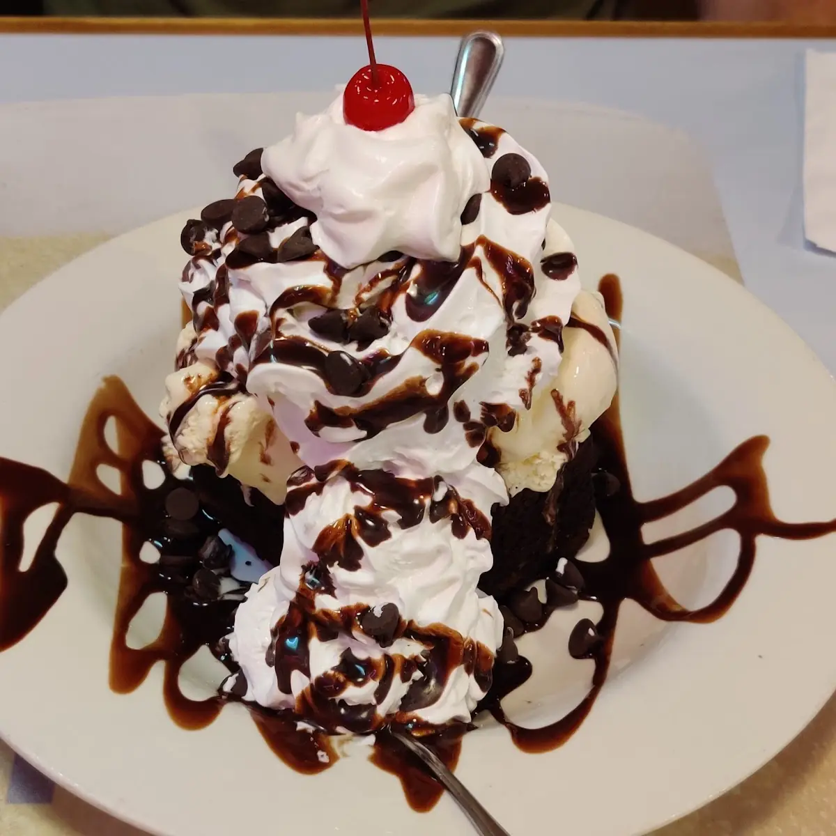 Brownie Sundae