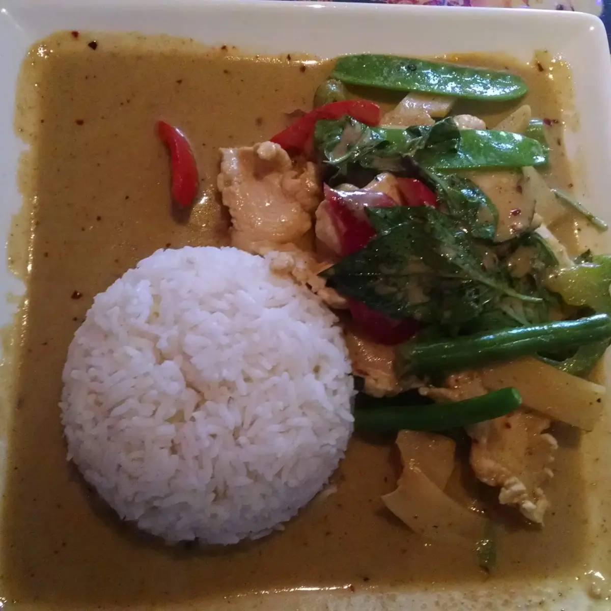 Green Curry Chicken