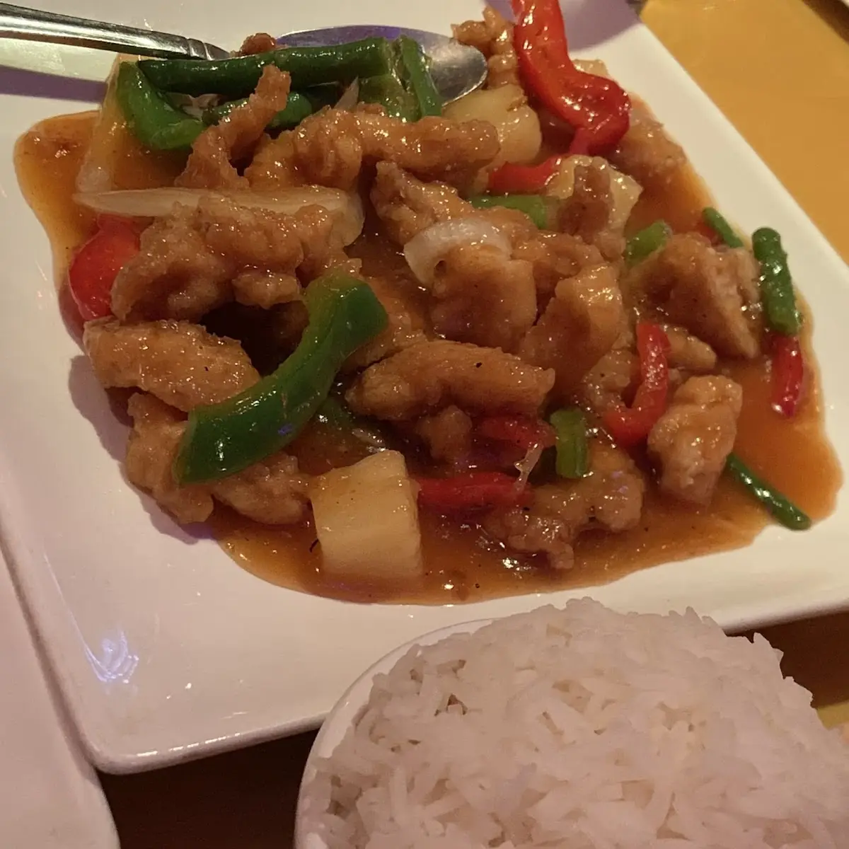 Sweet and Sour Chicken with Veggies