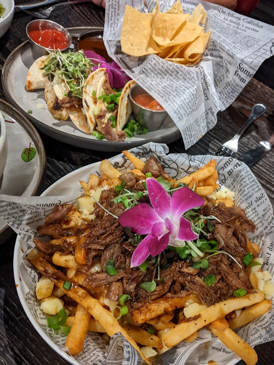 Duck Confit Poutine, The Bruce Craft House