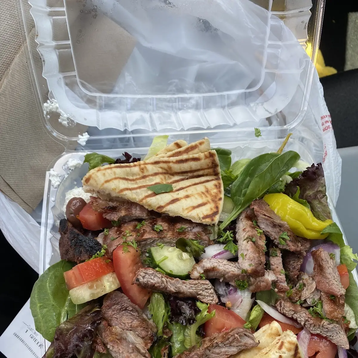 Rib Eye Steak Salad
