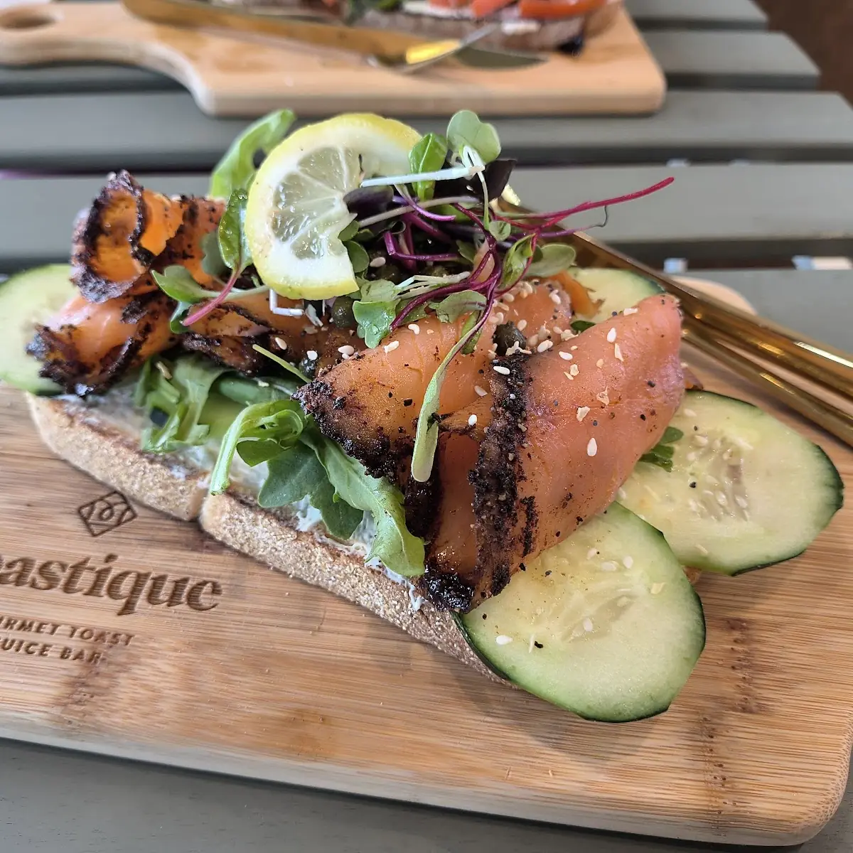 Spicy Ahi Tuna Toast