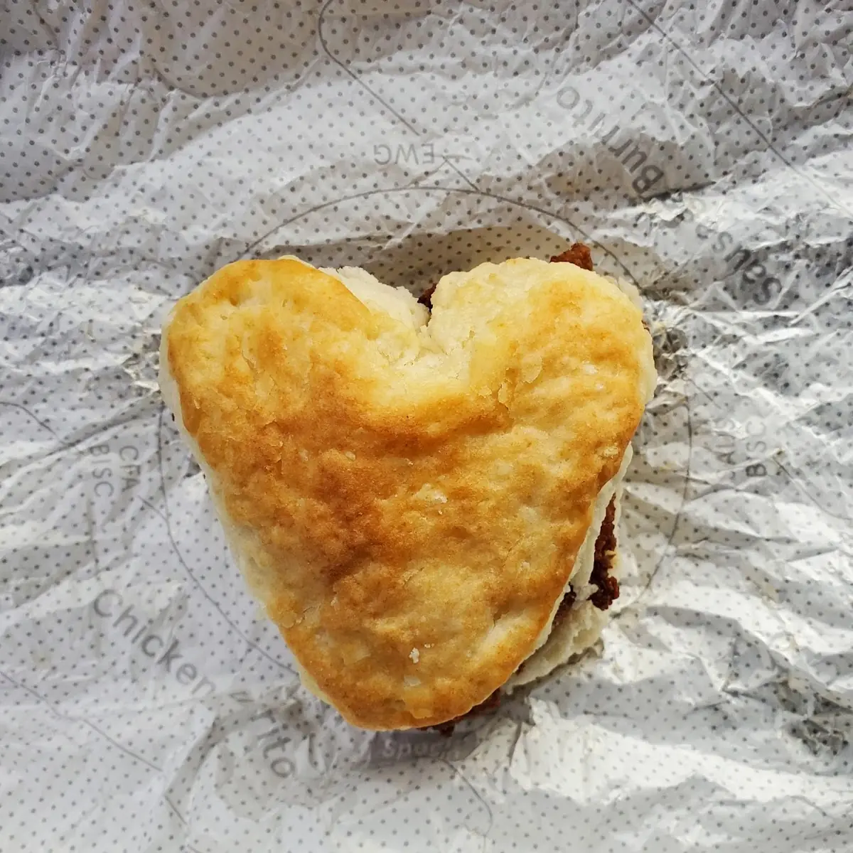 Valentine's Day Chicken Biscuit
