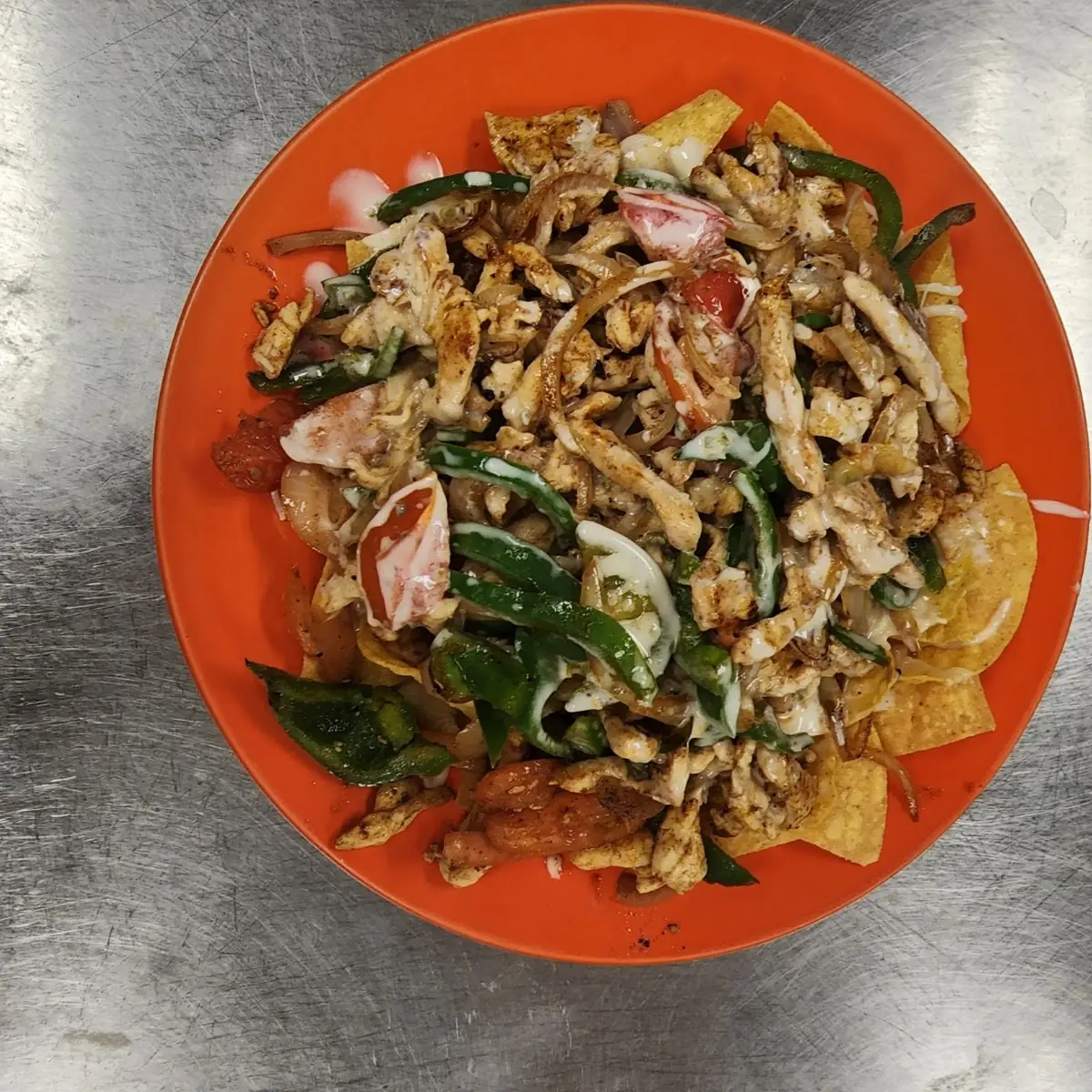 Chicken Fajita Nacho