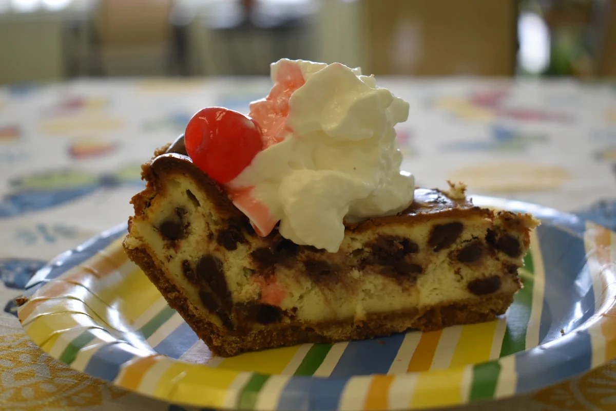 Chocolate Chip Cheesecake