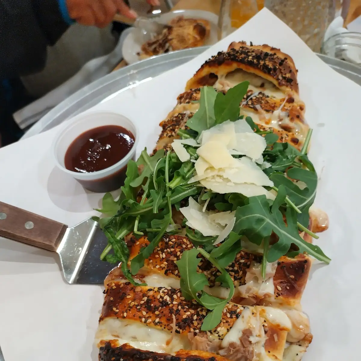 BBQ Pulled Pork Stromboli