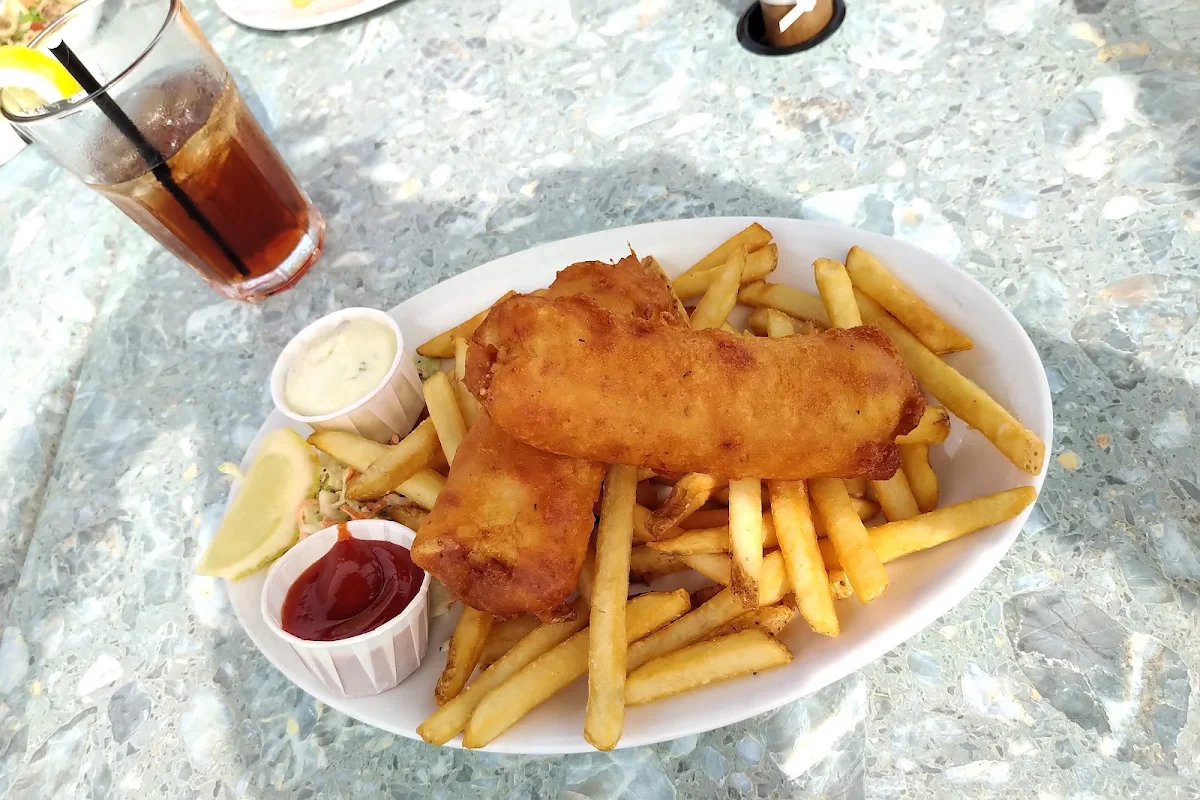 Small Cod Fish and Chips