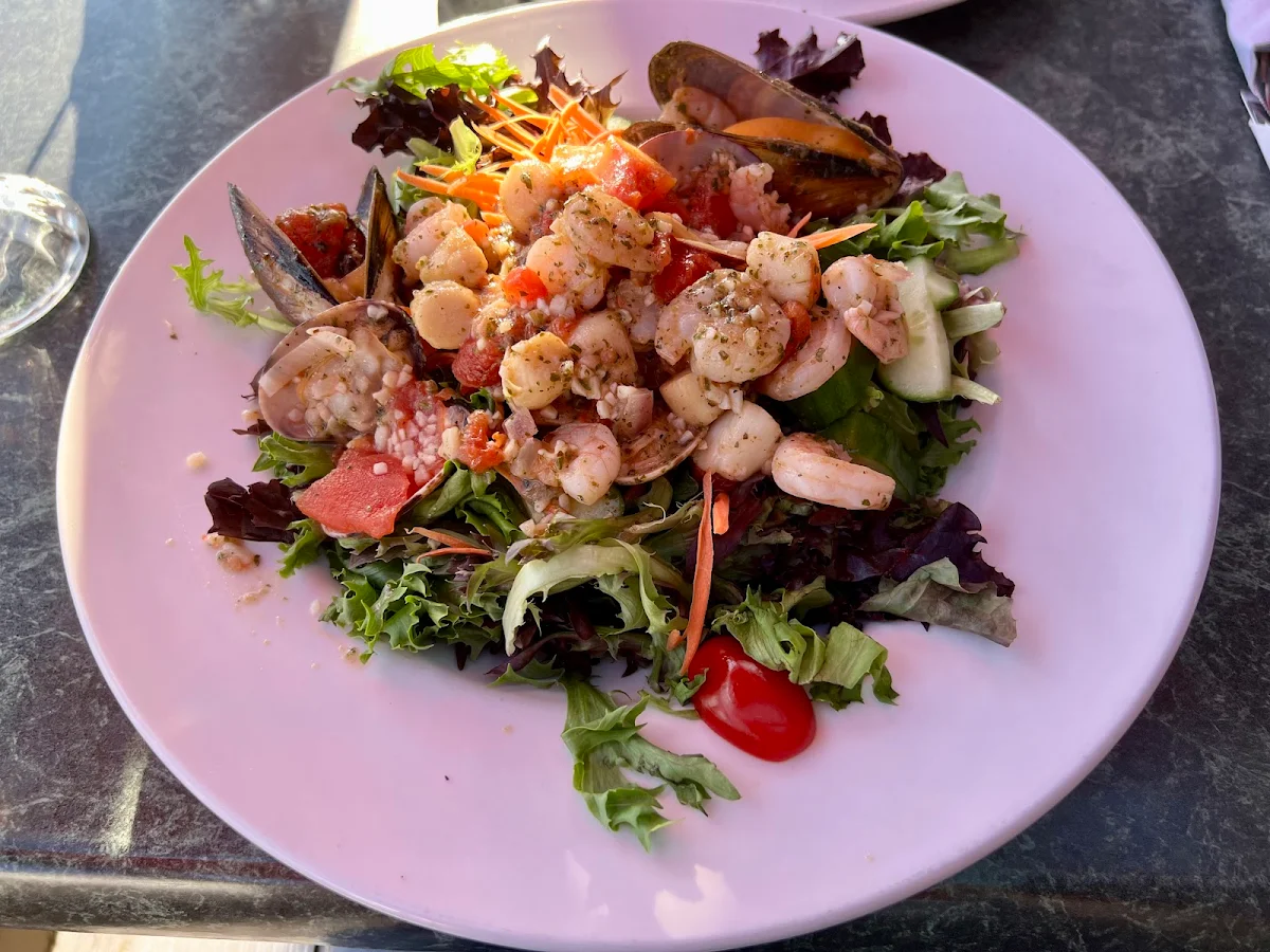 Warm Seafood Salad