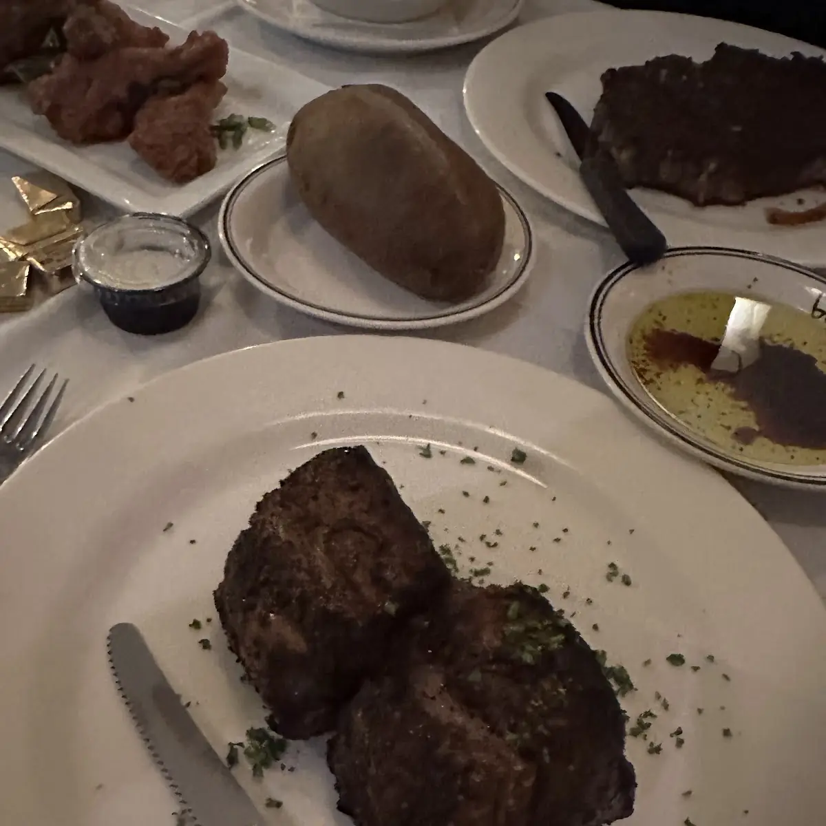 Rib Steak Cooked to Perfection