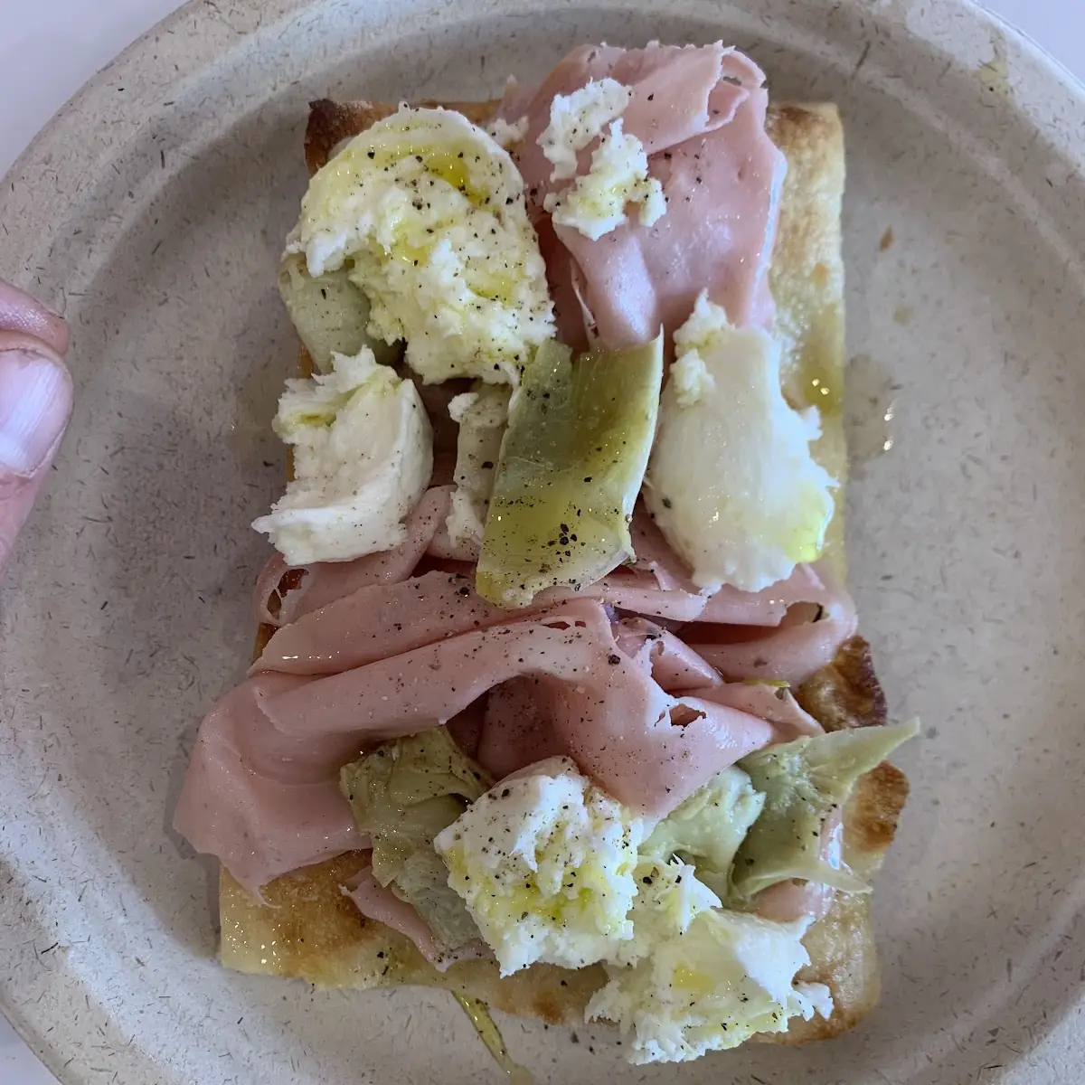 Chicken Prosciutto Cotto Cacio E Pepe