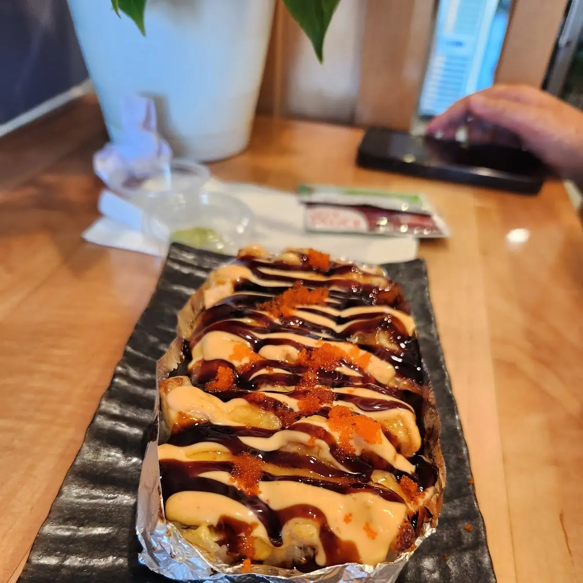 Salmon Sushi Bake