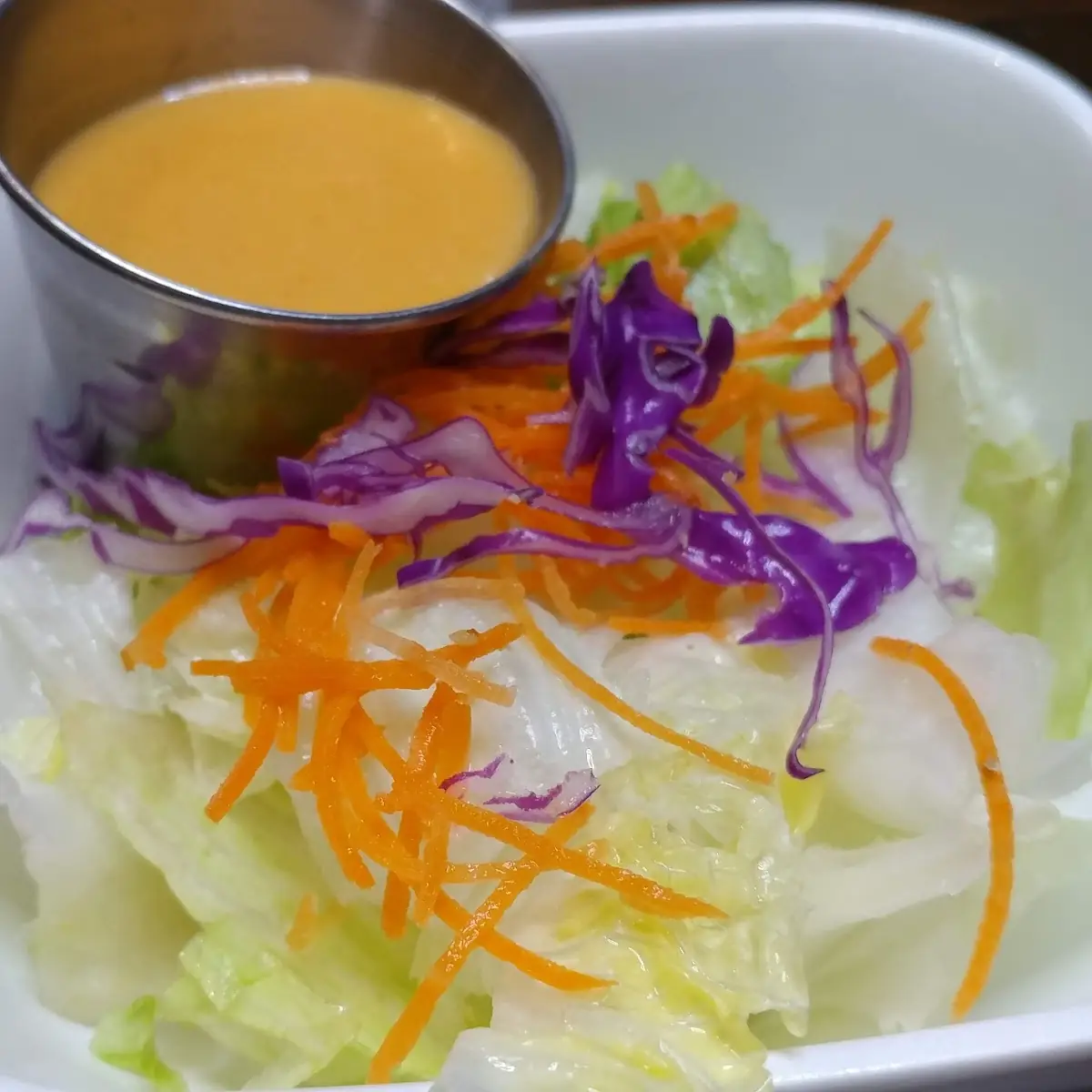 Salad with Ginger Dressing