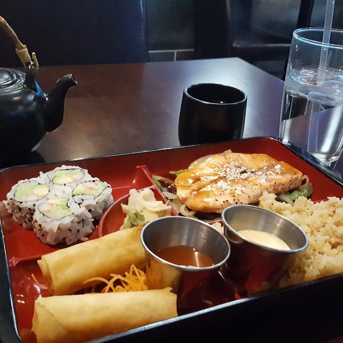 Salmon Bento Lunch