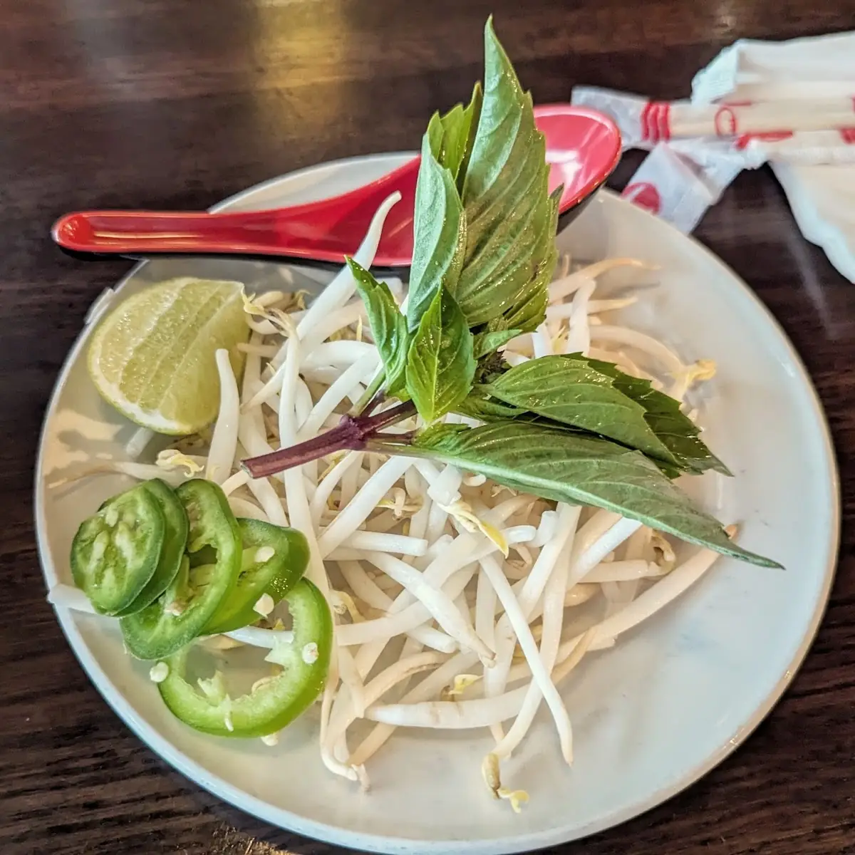 Pho Condiments