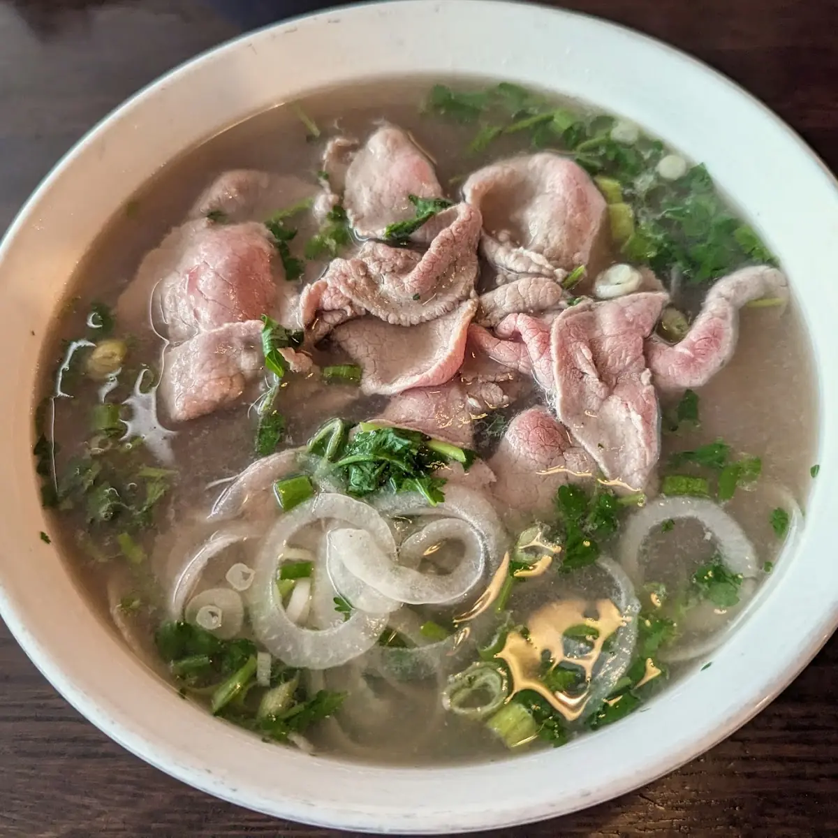 Plain Pho Pho Khong Thit