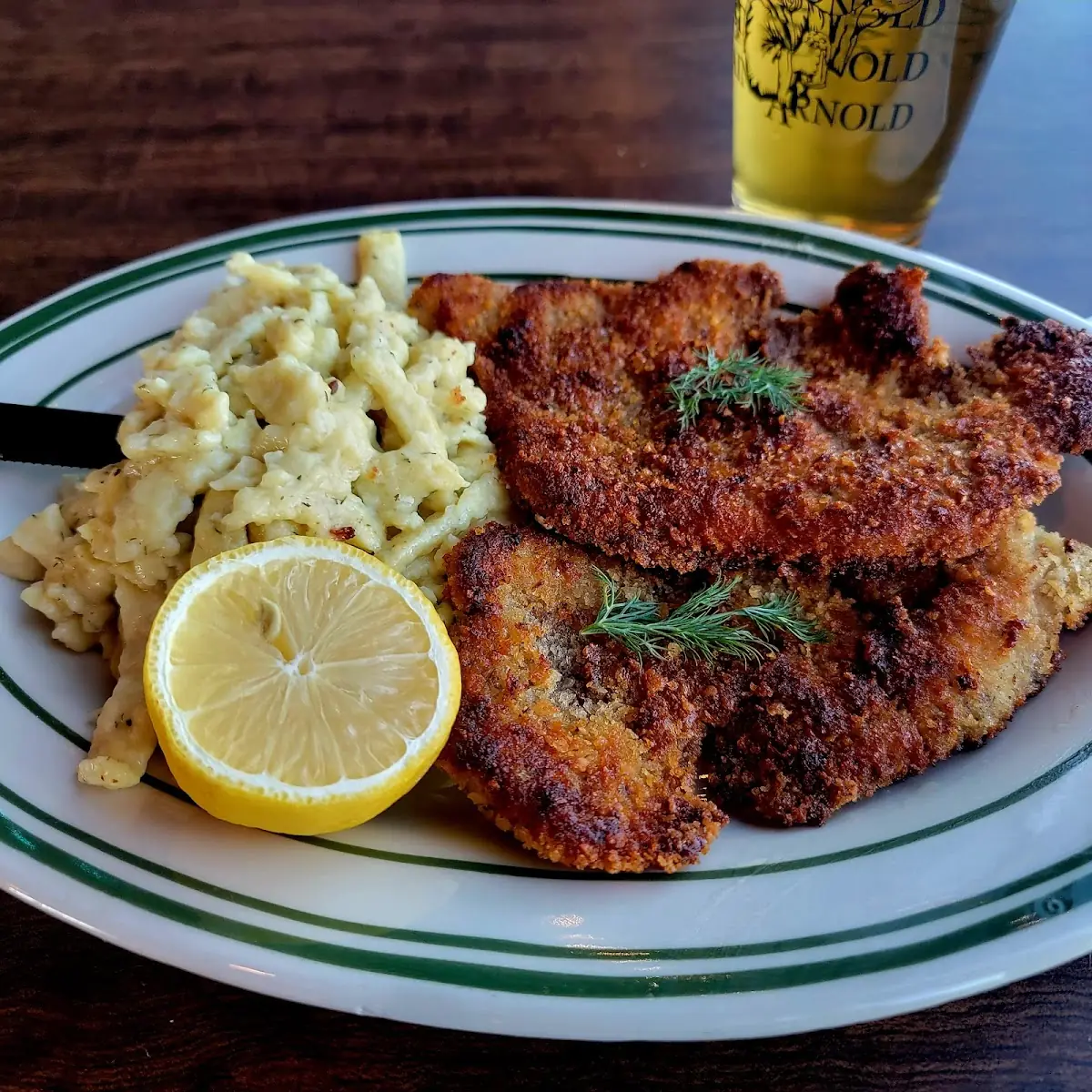 Pork Schnitzel Sandwich