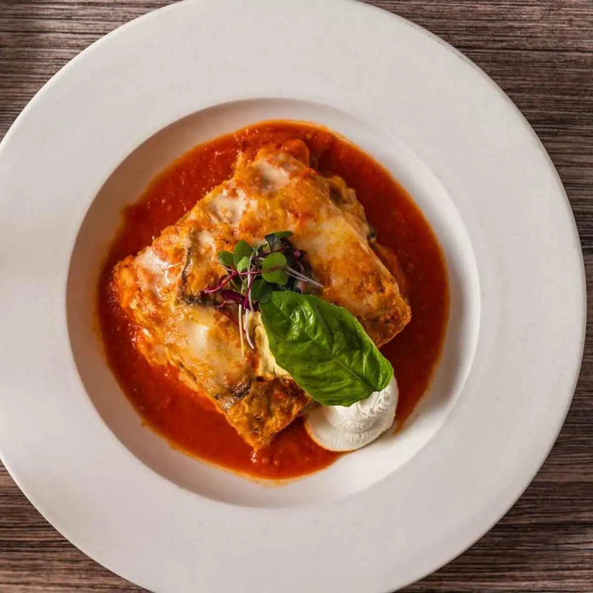 Eggplant Parmigiana V