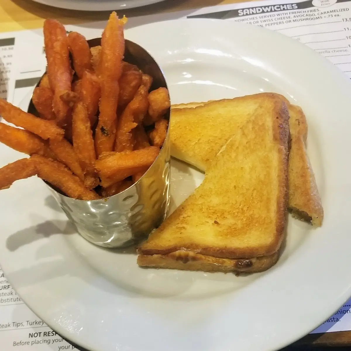 Grilled Cheese & Fries