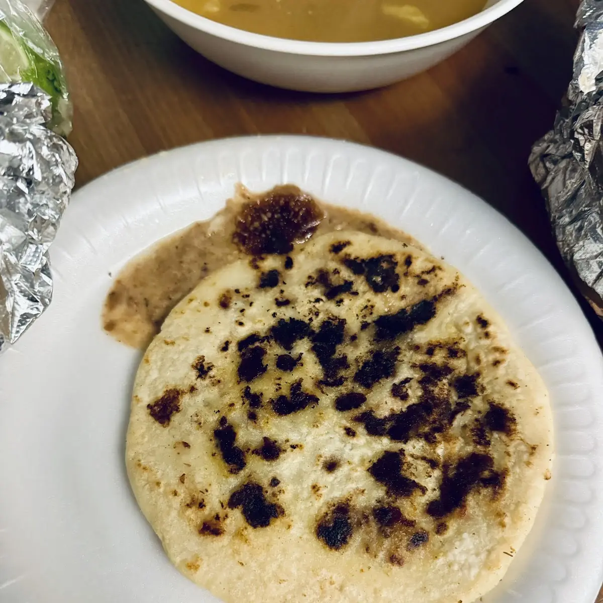 Beans and Cheese Pupusas
