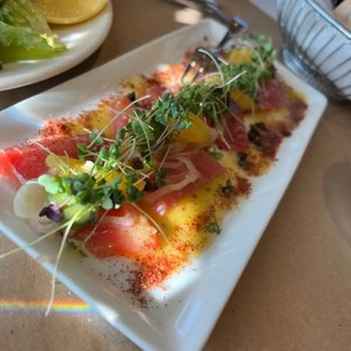 Ahi Tuna Crudo