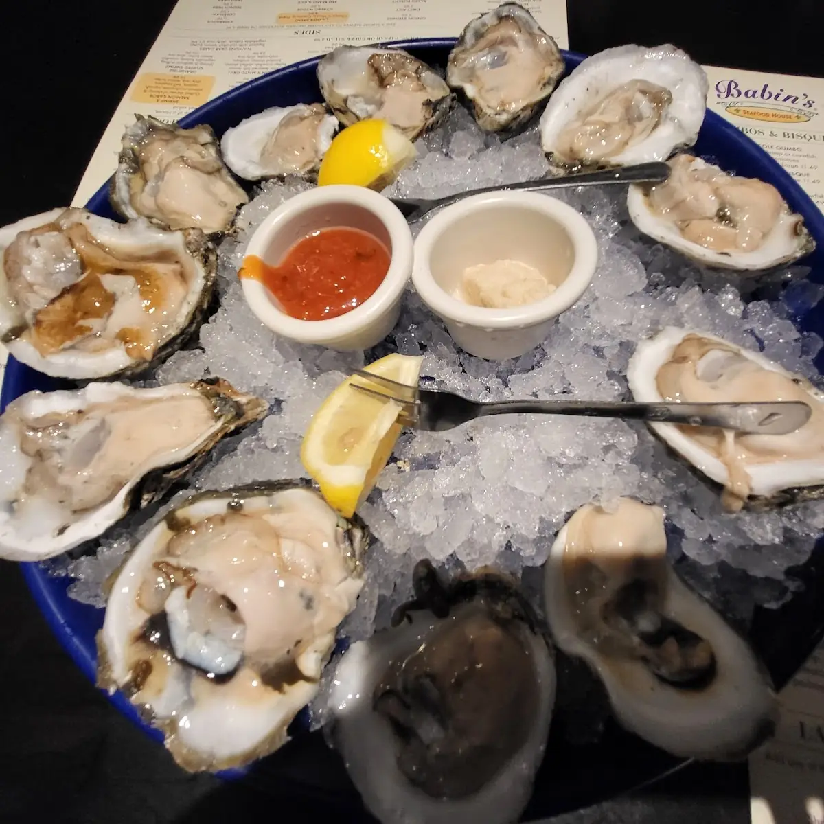 Fresh Oysters