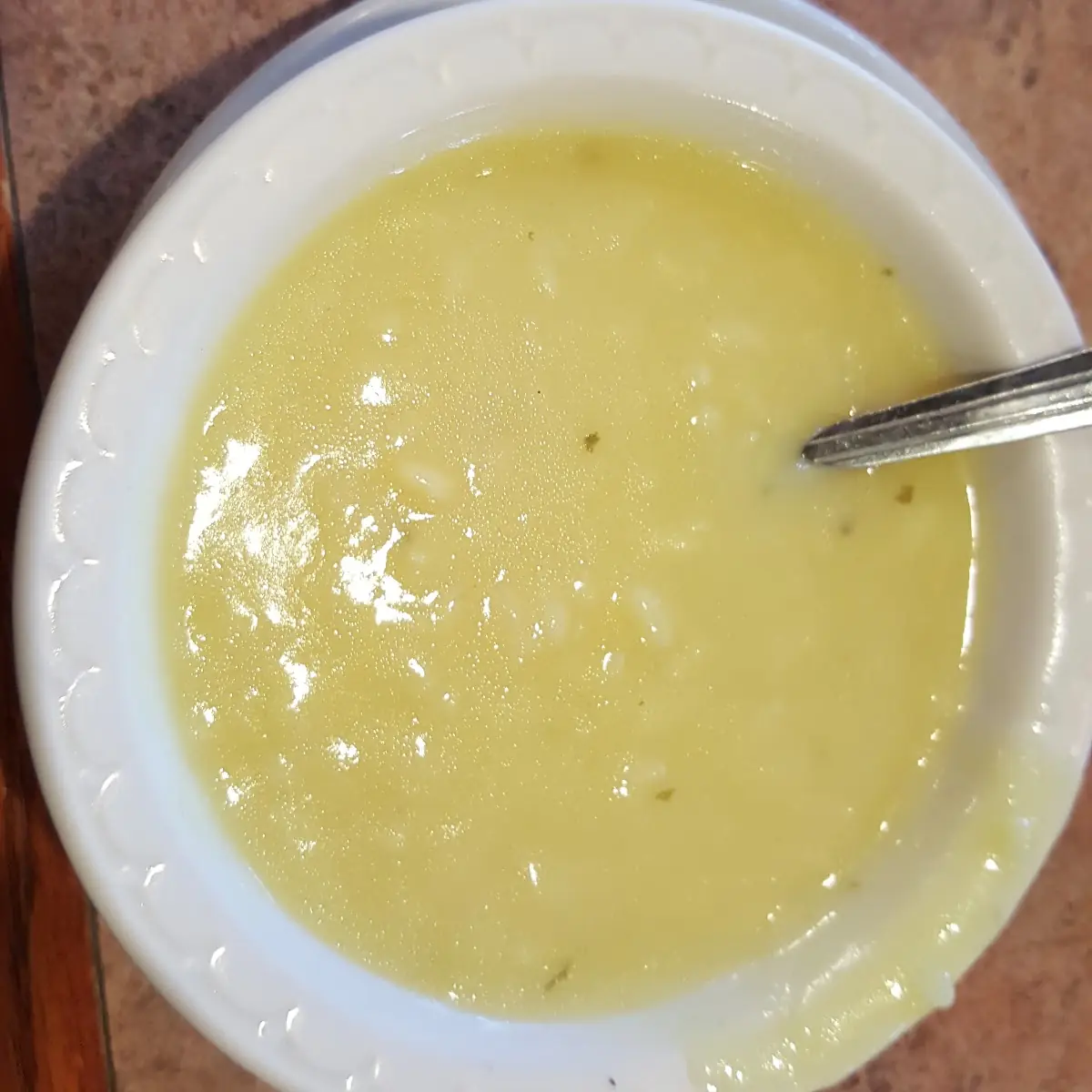 Lemon Rice Soup