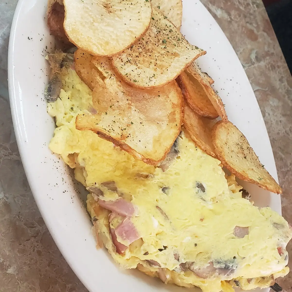 Ham and Cheese Omelet
