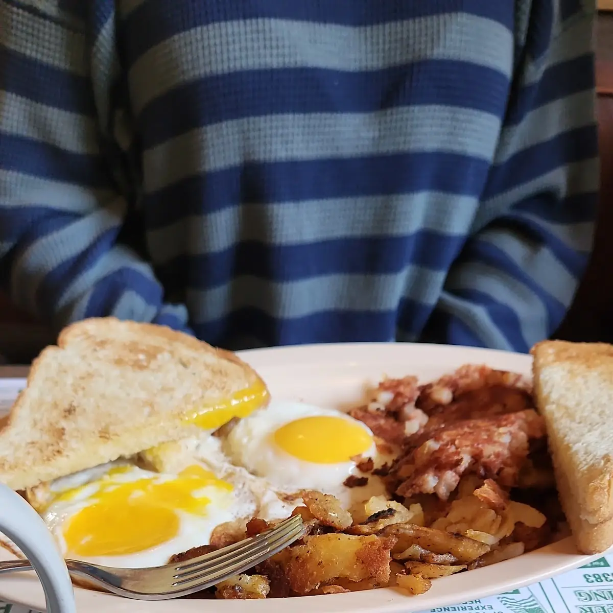 Eggs Bacon Home Fries