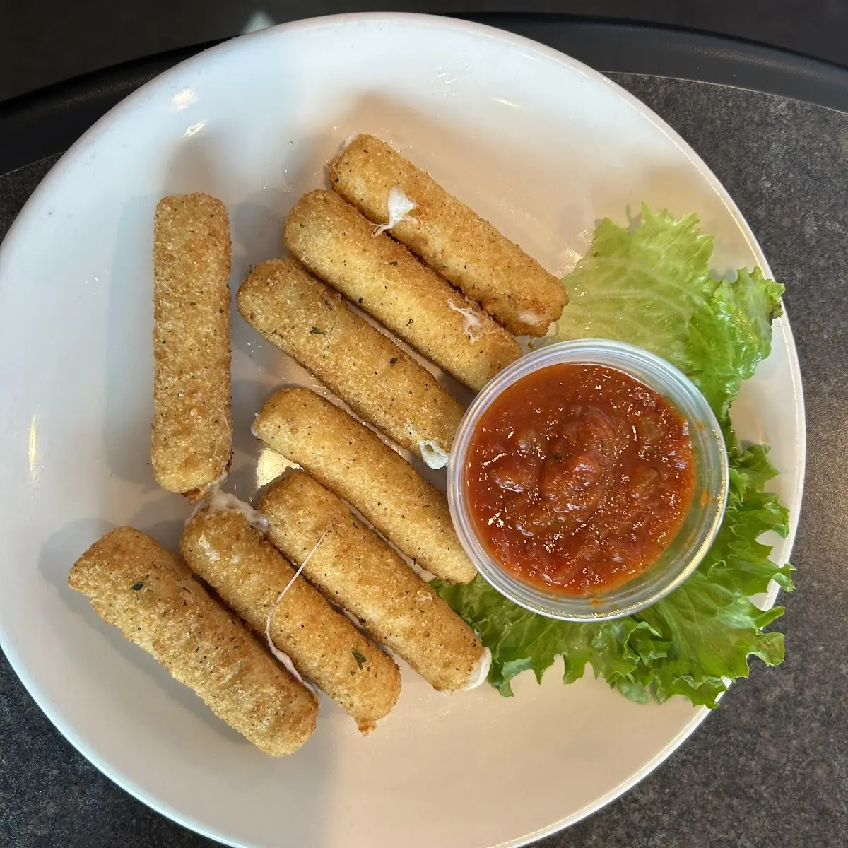 Mozzarella Sticks with Marinara Sauce