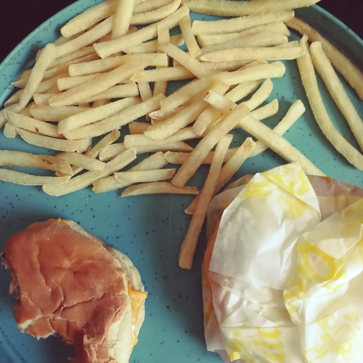 Burger and Fries