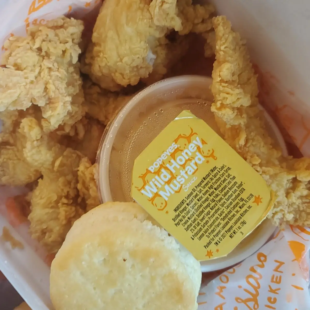 Popeyes Chicken Nuggets Combo