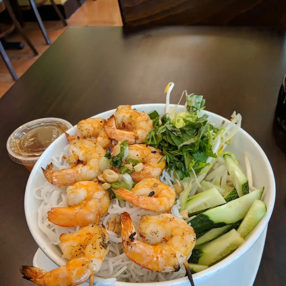 Grilled Shrimp Noodle