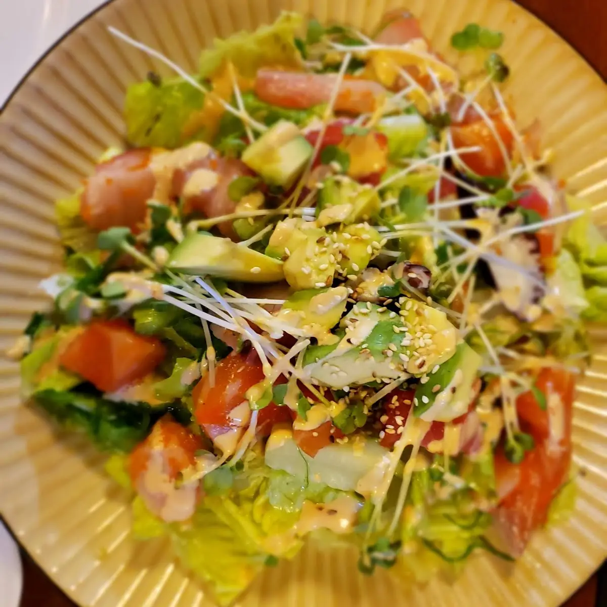 Sashimi Salad