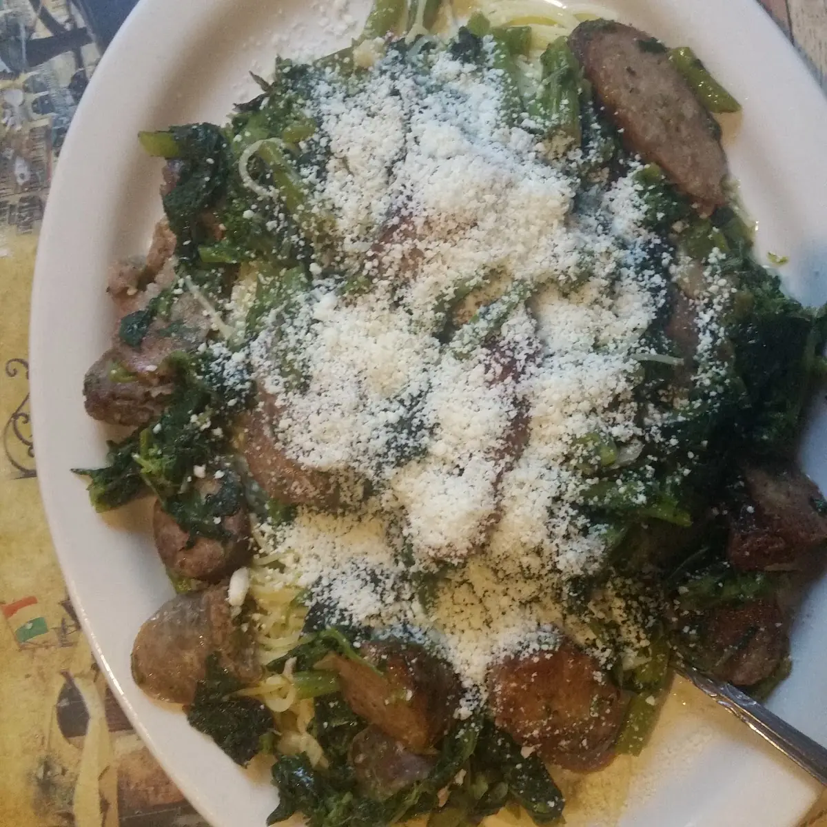 Broccoli Rabe with Sausage
