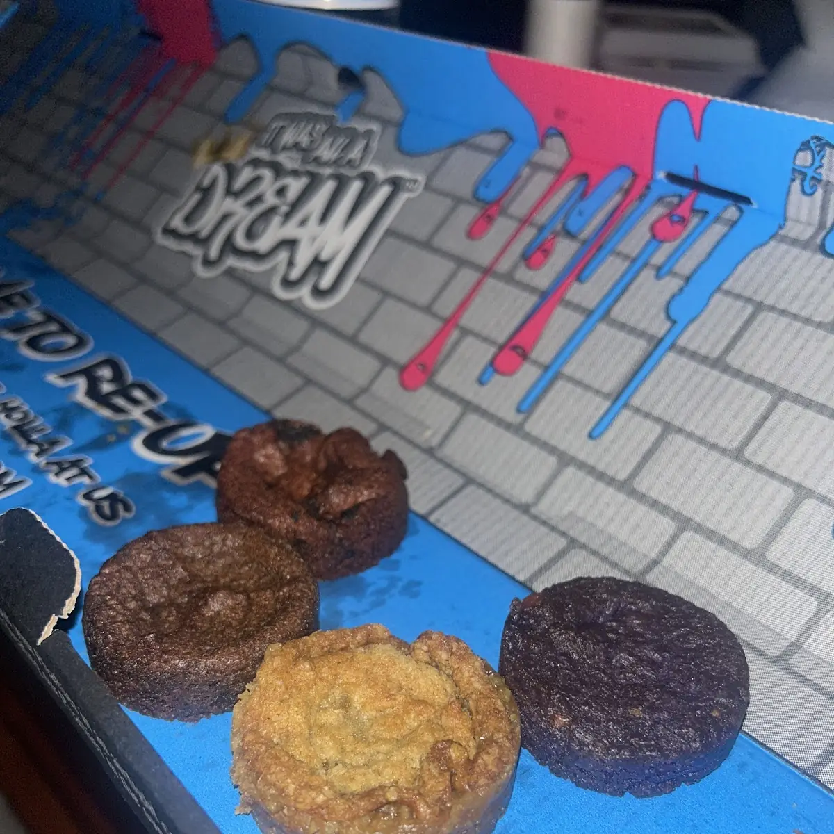 Onyx Slam Dirt Cake Stuffed Cookie