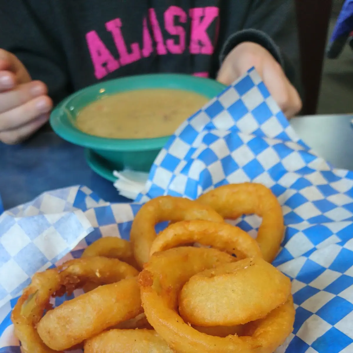 Side of onion rings