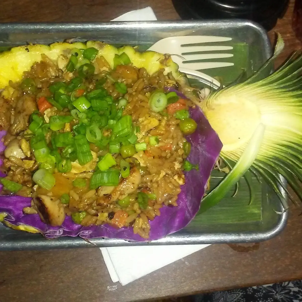 Pineapple Fried Rice with Chicken