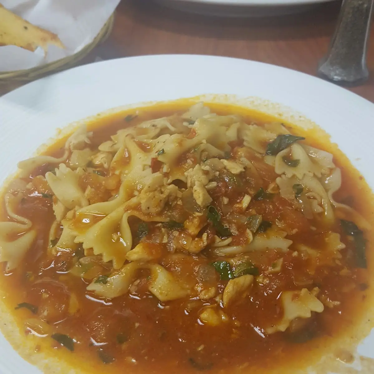 Bow Tie Pasta with Chicken