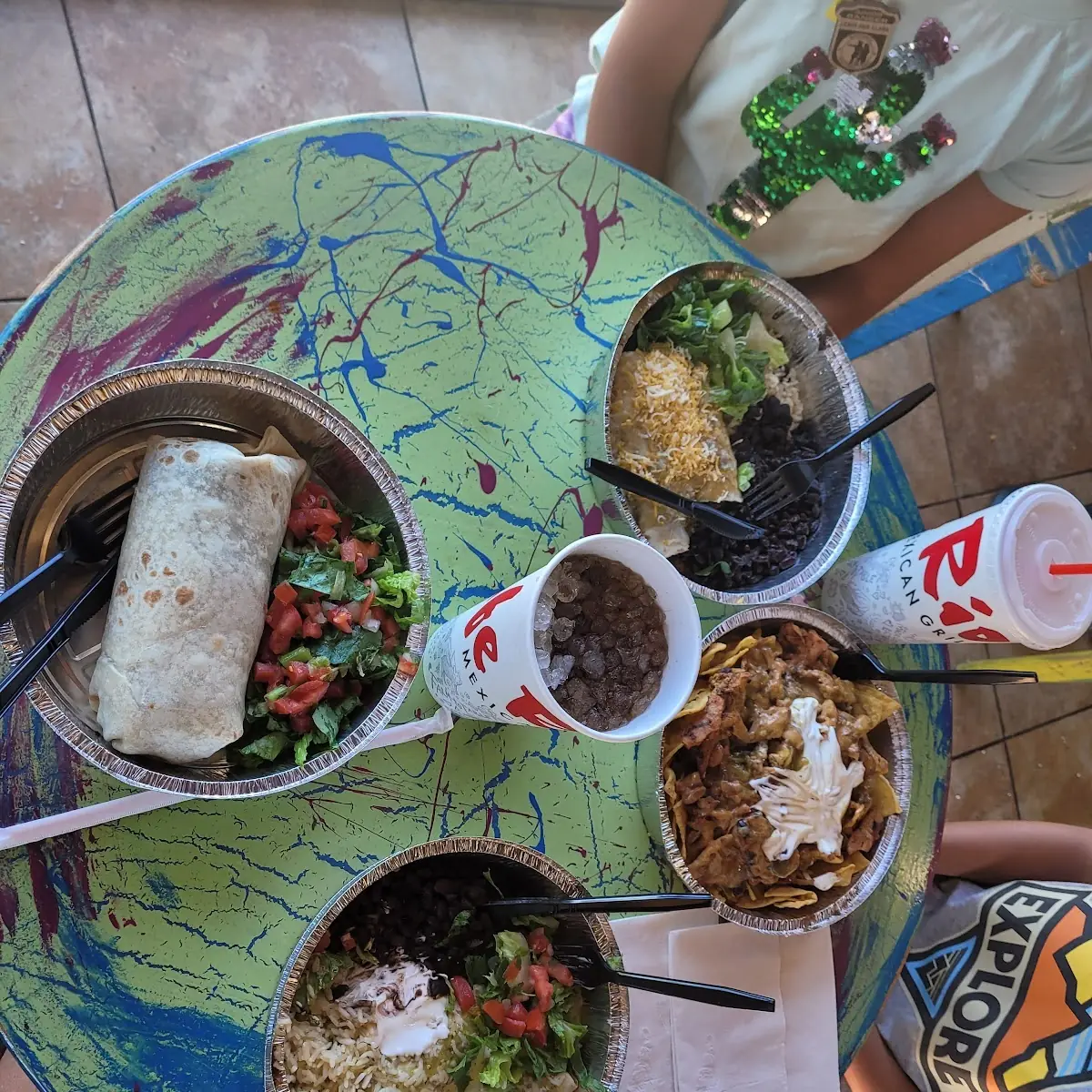Enchilada Style Burritos